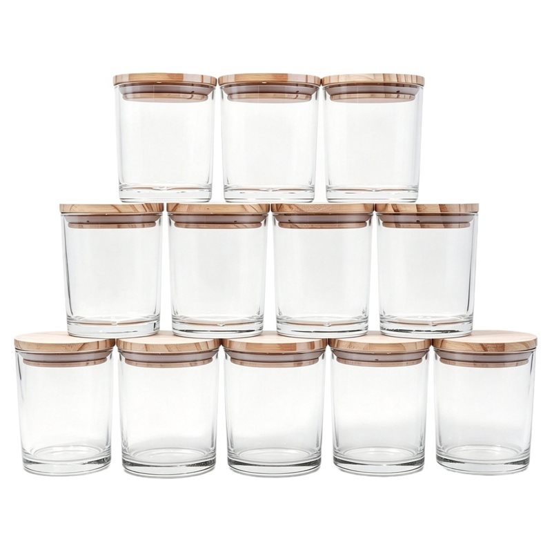 ABRU - Mum Kavanozları İçin 12 - Candle Making Jars With Lids incelemesi ve fiyatı